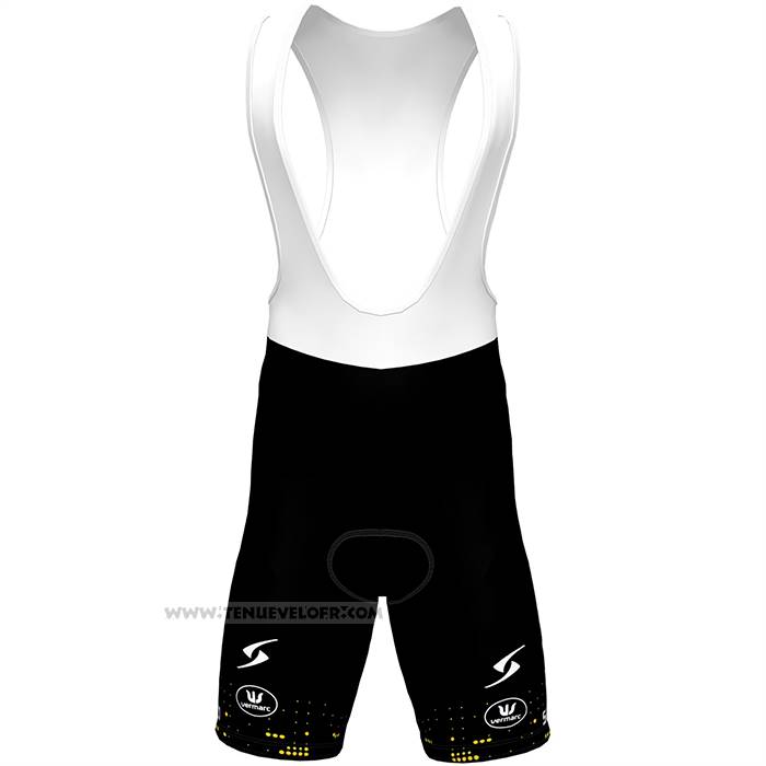 2023 Maillot Cyclisme Lotto-kern Haus Noir Jaune Manches Longues Et Cuissard